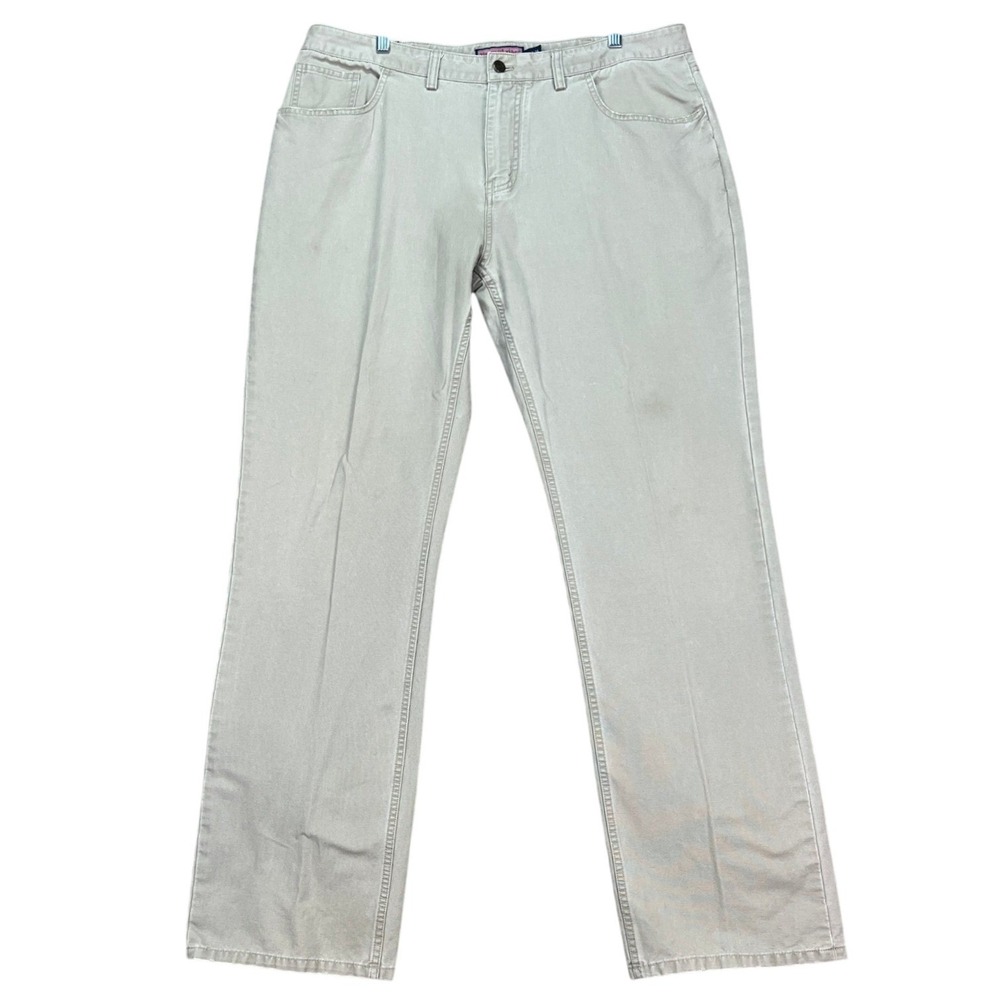 Vineyard Vines Five Pocket Pant Khaki Straight Leg Mens Size 38x34